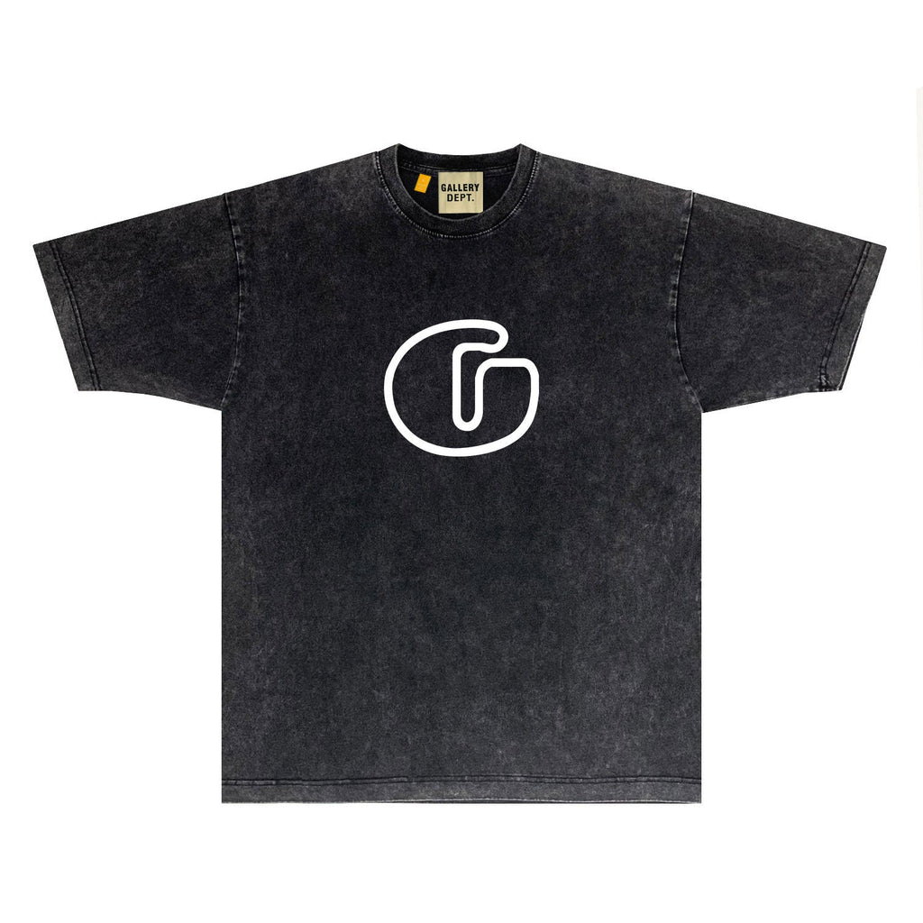 Gallery Dept T Shirts Tee Shirt Washed and Worn Short Sleeve T-shirt Blouse