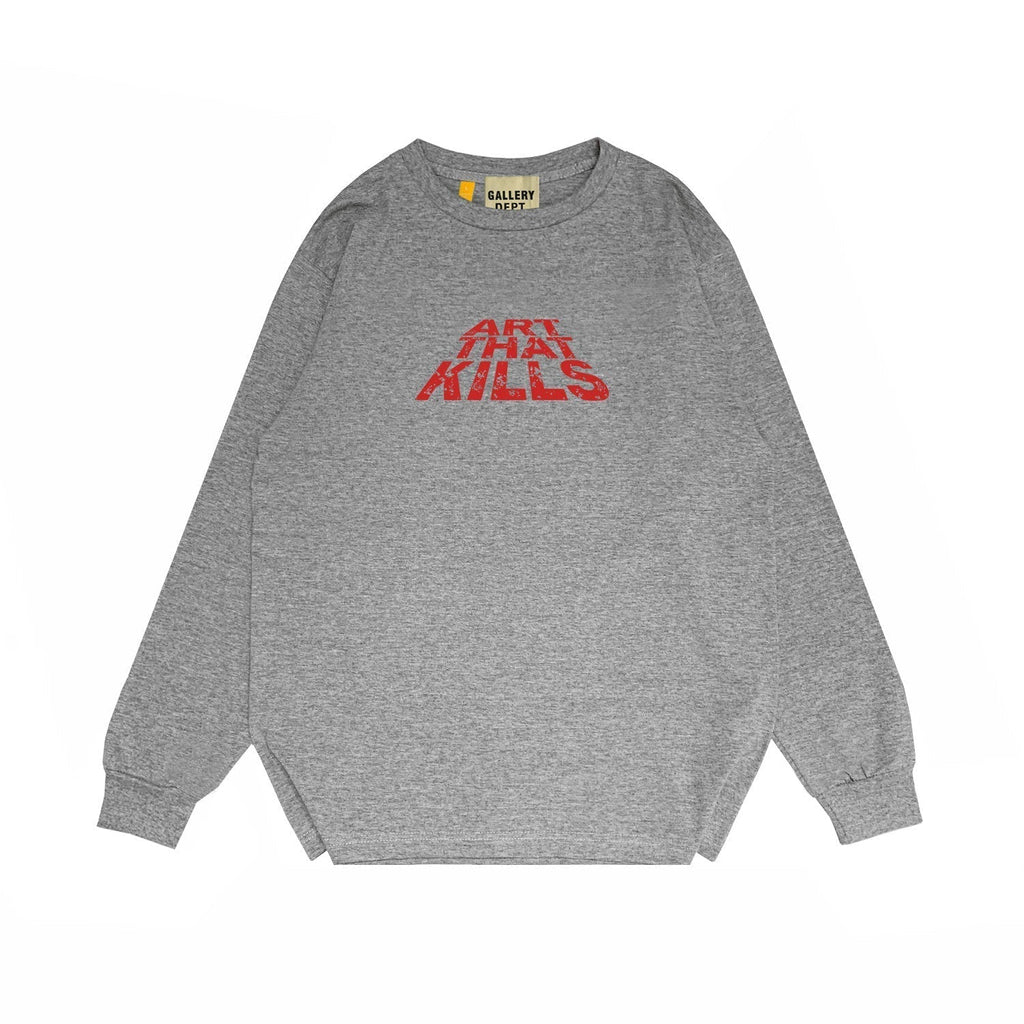 Gallery Dept Long Sleeved Shirt Fashion Brand Long Sleeve Long-Sleeved T-shirt Blouse
