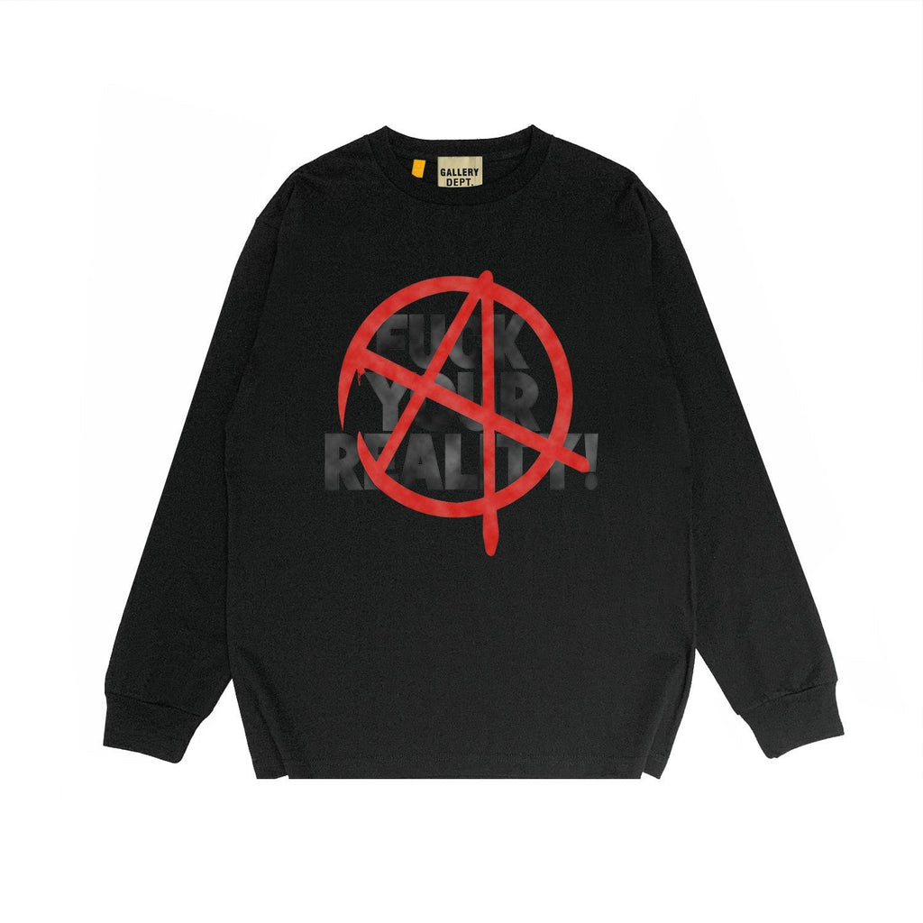 Gallery Dept Long Sleeved Shirt Fashion Brand Long Sleeve Long-Sleeved T-shirt Blouse