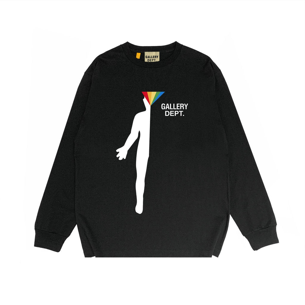 Gallery Dept Long Sleeved Shirt Fashion Brand Long Sleeve Long-Sleeved T-shirt Blouse