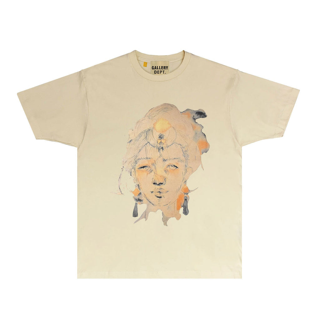 Gallery Dept T Shirts Fashion Brand Tee Shirt Short Sleeve T-shirt Blouse