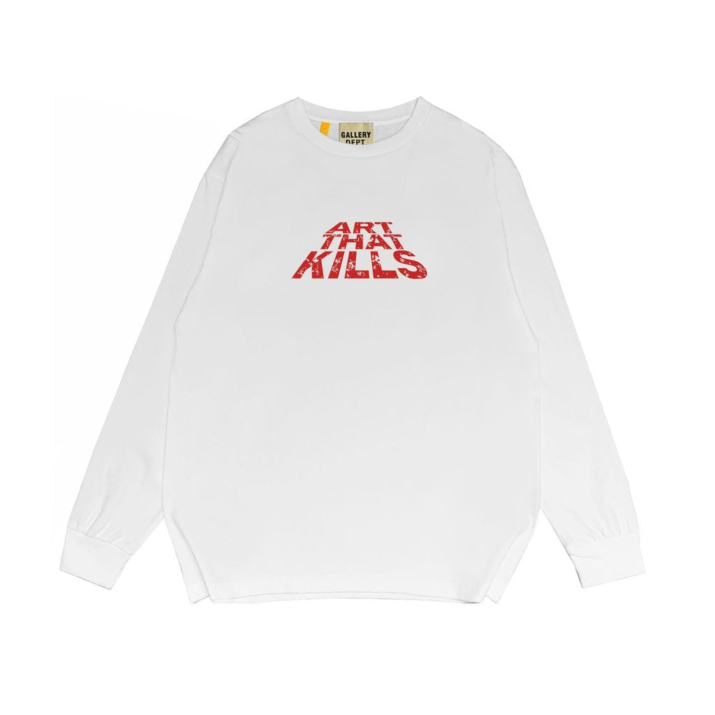 Gallery Dept Long Sleeved Shirt Fashion Brand Long Sleeve Long-Sleeved T-shirt Blouse